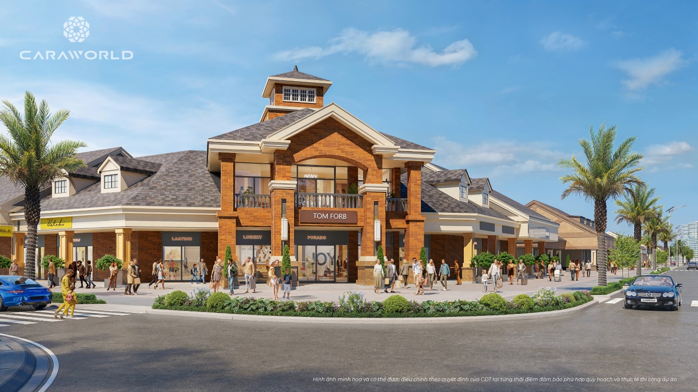 Làng Outlet - Sông Town CaraWorld Cam Ranh